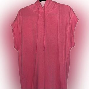 Zara pink hoodie dress